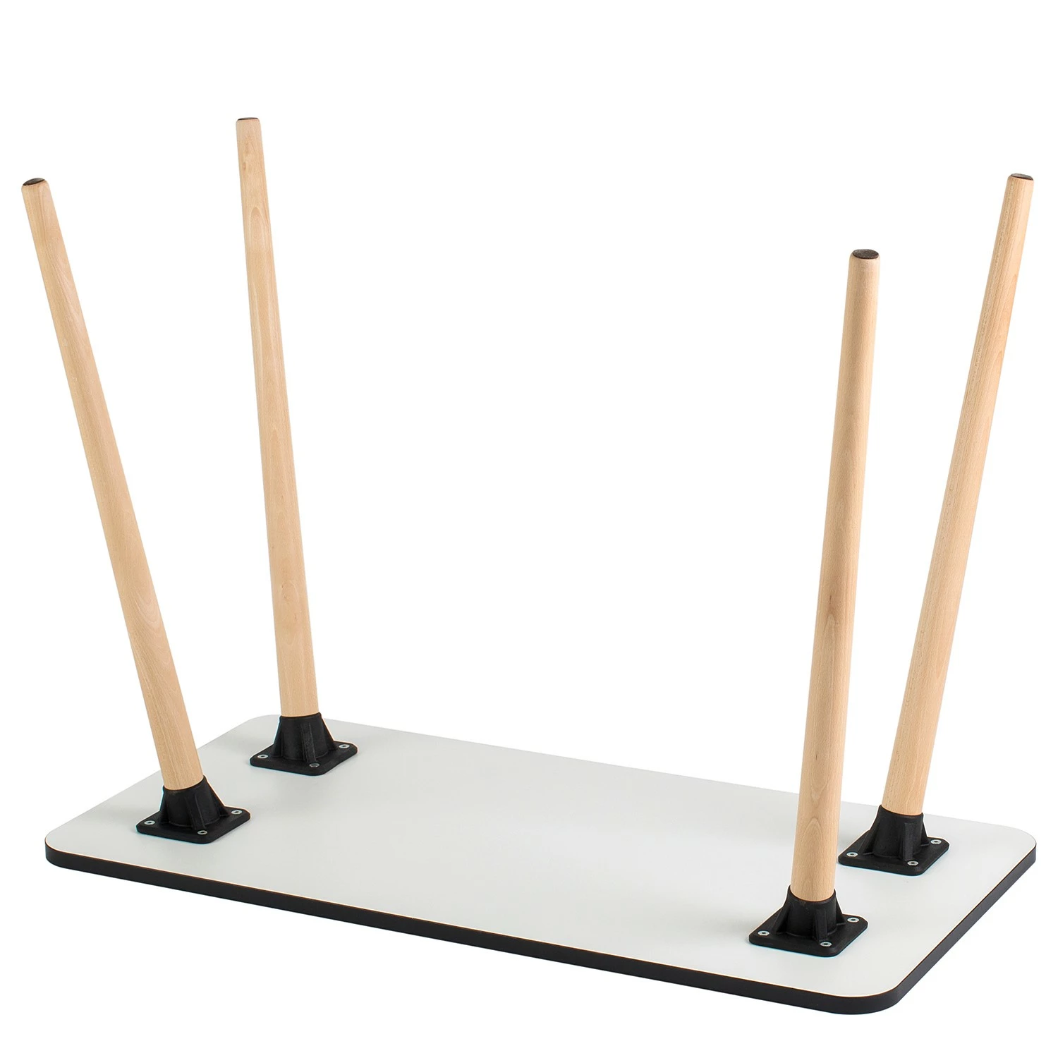 Paperflow Schreibtisch easyHome HOP1 - Weiß / Schwarz 7 Paperflow Schreibtisch easyHome HOP1 - Weiß / Schwarz – Bild 5