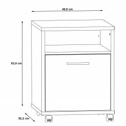 Fredriks Rollcontainer Kendrick - Weiß / Grau 16 Fredriks Rollcontainer Kendrick - Weiß / Grau -Büromöbel Verkaufsgeschäft 1000280659 210813 08153700029 SKETCH DETAILS P000000001000280659 sketch