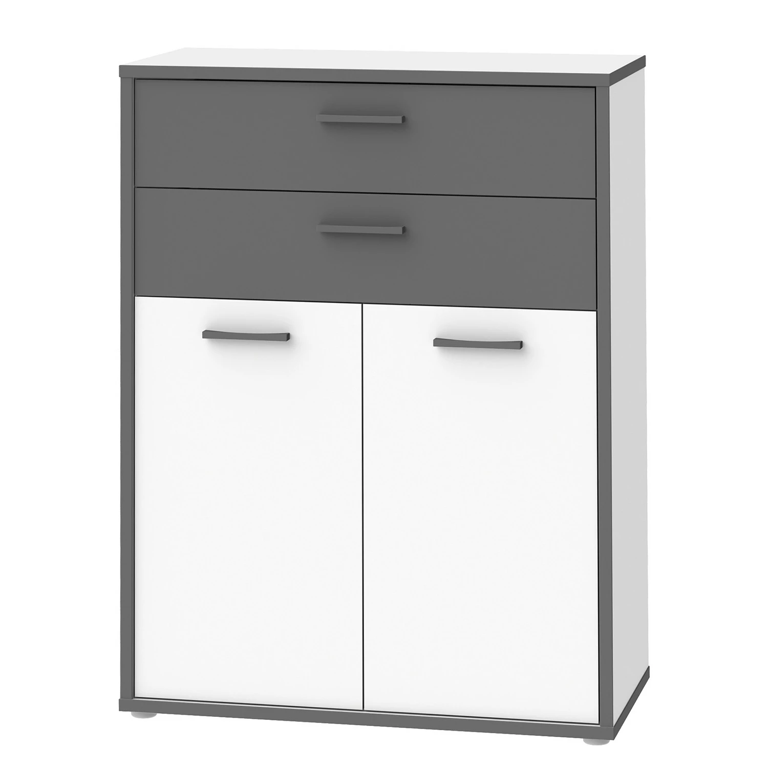 Fredriks Aktenschrank Kendrick V - Weiß / Grau 3 Fredriks Aktenschrank Kendrick V - Weiß / Grau