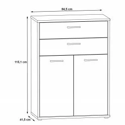 Fredriks Aktenschrank Kendrick V - Weiß / Grau 18 Fredriks Aktenschrank Kendrick V - Weiß / Grau -Büromöbel Verkaufsgeschäft 1000280670 210813 08154100093 SKETCH DETAILS P000000001000280670 sketch