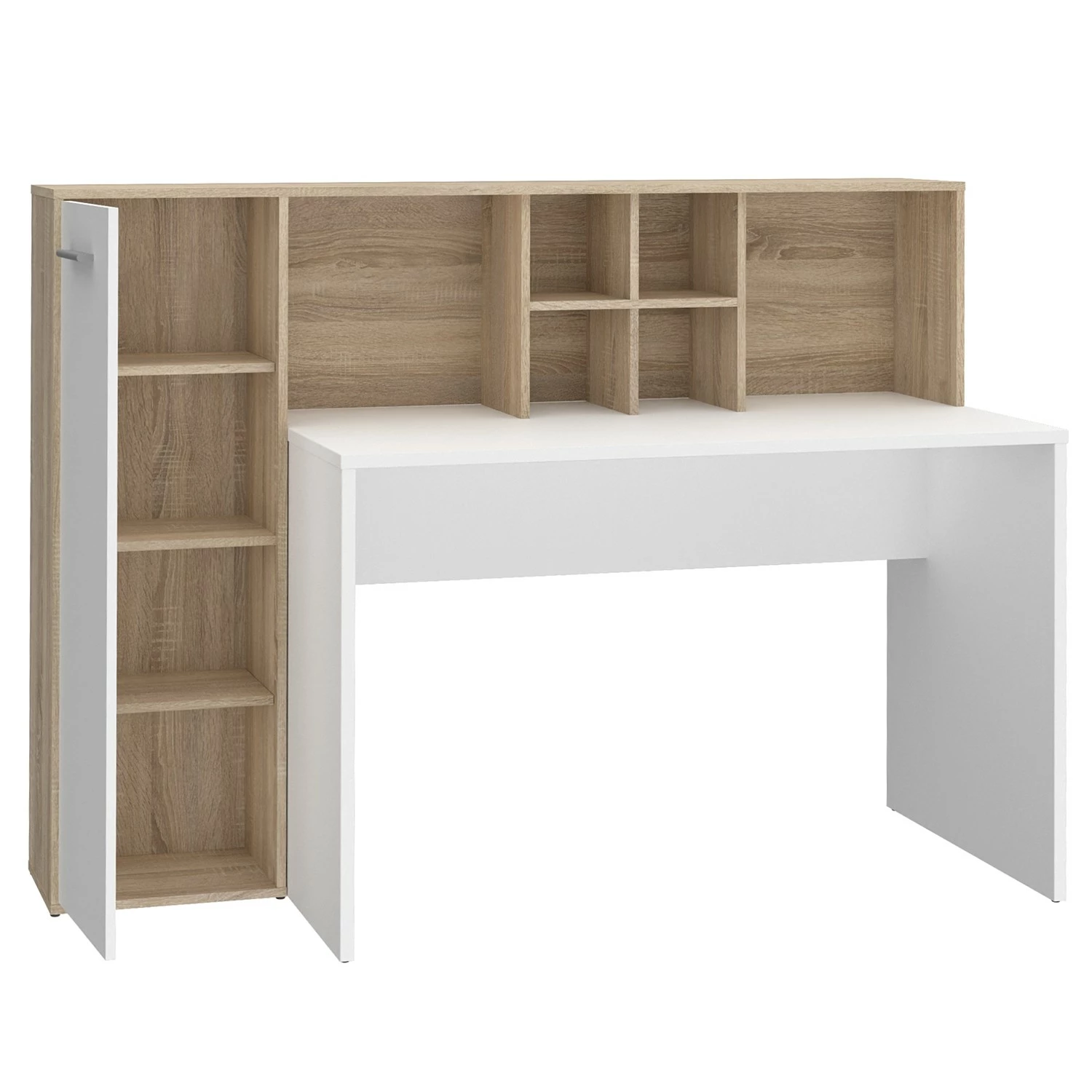 Fredriks Schreibtischkombination Eston - Eiche Sonoma Dekor 6 Fredriks Schreibtischkombination Eston - Eiche Sonoma Dekor – Bild 4