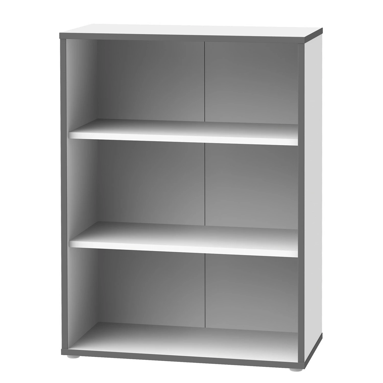 Fredriks Regal Kendrick - Weiß / Grau 3 Fredriks Regal Kendrick - Weiß / Grau