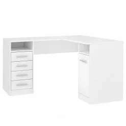 Fredriks Eckschreibtisch Nita - Weiß