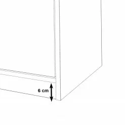 Fredriks Eckschreibtisch Nita - Weiß -Büromöbel Verkaufsgeschäft 1000280704 210813 08155700346 SKETCH DETAILS P000000001000280704 sketch