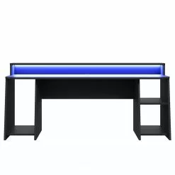 Fredriks Schreibtisch Trent IV - (mit Beleuchtung) Matt Schwarz 10 Fredriks Schreibtisch Trent IV - (mit Beleuchtung) Matt Schwarz -Büromöbel Verkaufsgeschäft 1000280710 210813 08155900389 DETAILS P000000001000280710