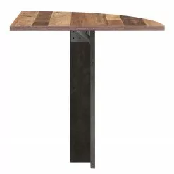 Red Living Schreibtisch-Ansatz Clifford - Altholz Dekor / Dunkelgrau -Büromöbel Verkaufsgeschäft 1000280714 210813 08160000410 DETAILS P000000001000280714