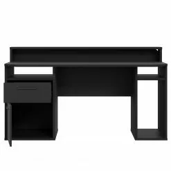 Fredriks Schreibtisch Trent III - Matt Schwarz - Mit Beleuchtung 17 Fredriks Schreibtisch Trent III - Matt Schwarz - Mit Beleuchtung -Büromöbel Verkaufsgeschäft 1000280716 210813 08160100427 DETAILS P000000001000280716