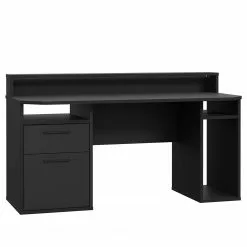 Fredriks Schreibtisch Trent III - Matt Schwarz - Mit Beleuchtung 18 Fredriks Schreibtisch Trent III - Matt Schwarz - Mit Beleuchtung -Büromöbel Verkaufsgeschäft 1000280716 210813 08160100428 DETAILS P000000001000280716