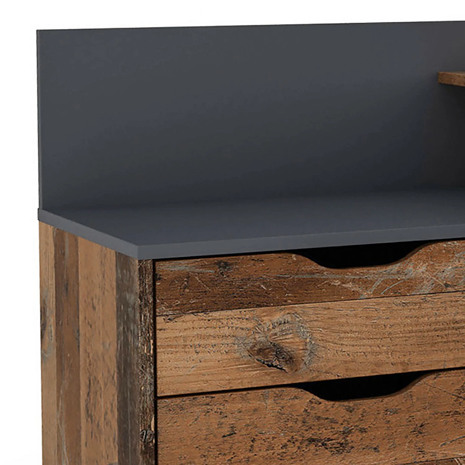 Fredriks Eckschreibtisch Vernie - Altholz Dekor 9 Fredriks Eckschreibtisch Vernie - Altholz Dekor – Bild 7