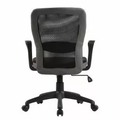 Fredriks Bürodrehstuhl Pialba - Kunstleder & Mesh / Kunststoff - Schwarz / Dunkelgrau -Büromöbel Verkaufsgeschäft 1000280786 210809 06062700032 DETAILS P000000001000280786