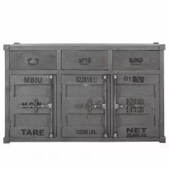 Wolf-Möbel Sideboard Container - Akazie Grau 30 Wolf-Möbel Sideboard Container - Akazie Grau -Büromöbel Verkaufsgeschäft 1000281790 220616 030 DETAILS P000000001000281790