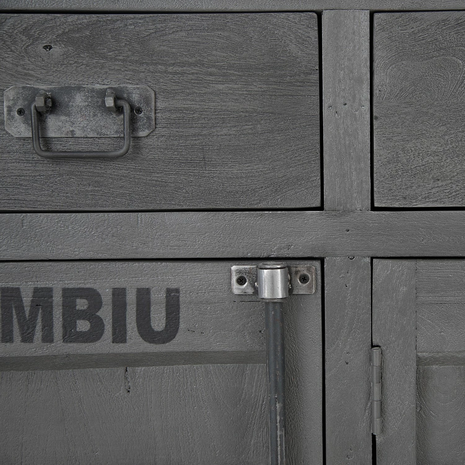 Wolf-Möbel Sideboard Container - Akazie Grau 17 Wolf-Möbel Sideboard Container - Akazie Grau – Bild 15