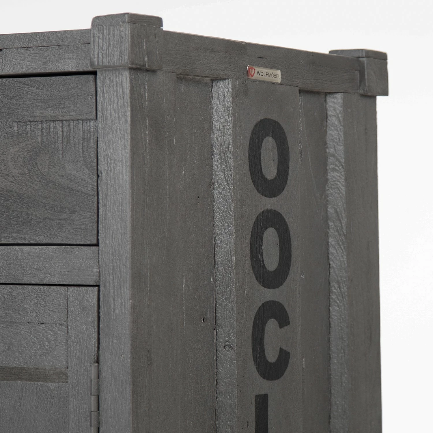 Wolf-Möbel Sideboard Container - Akazie Grau 18 Wolf-Möbel Sideboard Container - Akazie Grau – Bild 16