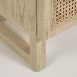 Loftscape Sideboard Risley - Mindi massiv / Rattan -Büromöbel Verkaufsgeschäft 1000282685 210729 06153000019 DETAILS P000000001000282685