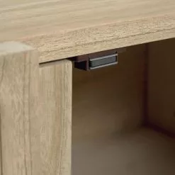 Loftscape Sideboard Risley - Mindi massiv / Rattan -Büromöbel Verkaufsgeschäft 1000282685 210729 06153000021 DETAILS P000000001000282685