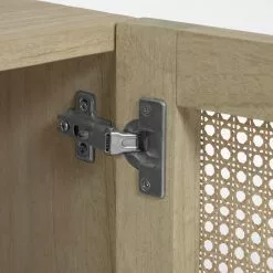 Loftscape Sideboard Risley - Mindi massiv / Rattan -Büromöbel Verkaufsgeschäft 1000282685 210729 06153000023 DETAILS P000000001000282685