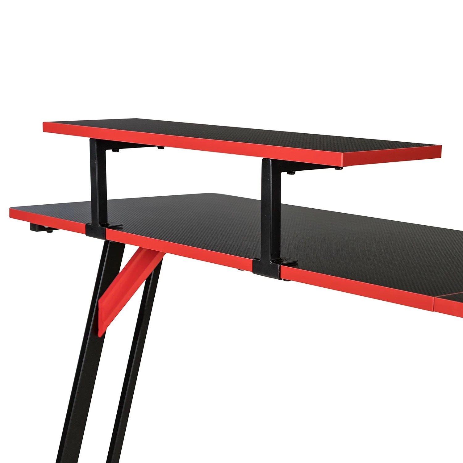 Fredriks Gaming Tisch Embress - Carbon Dekor / Schwarz / Rot 10 Fredriks Gaming Tisch Embress - Carbon Dekor / Schwarz / Rot – Bild 8