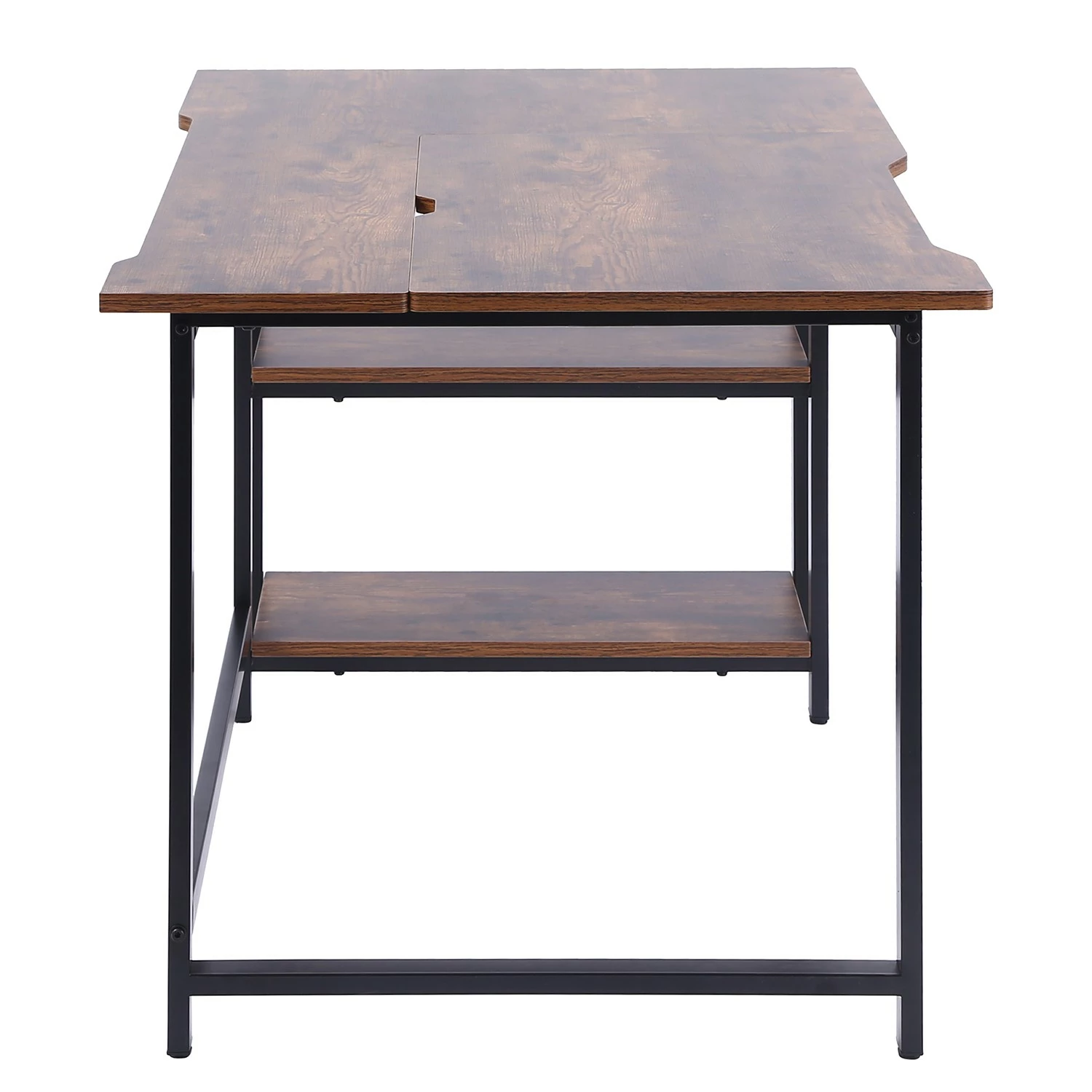 Ars manufacti Schreibtisch Alexandra - Altholz Dekor / Schwarz 6 Ars manufacti Schreibtisch Alexandra - Altholz Dekor / Schwarz – Bild 4