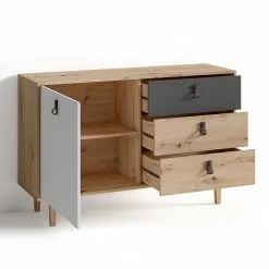 Fredriks Sideboard Bowood I - Eiche Artisan Dekor / Weiß 9 Fredriks Sideboard Bowood I - Eiche Artisan Dekor / Weiß -Büromöbel Verkaufsgeschäft 1000283829 210805 14243400058 DETAILS P000000001000283829