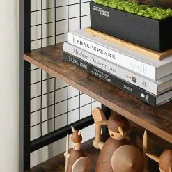 Red Living Regal Welford - Braun / Schwarz -Büromöbel Verkaufsgeschäft 1000283952 210813 06354400115 DETAILS P000000001000283952