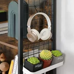 Red Living Regal Welford - Braun / Schwarz -Büromöbel Verkaufsgeschäft 1000283952 210813 06354400116 DETAILS P000000001000283952