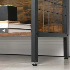 Red Living Regal Welford - Braun / Schwarz -Büromöbel Verkaufsgeschäft 1000283952 210813 06354400117 DETAILS P000000001000283952