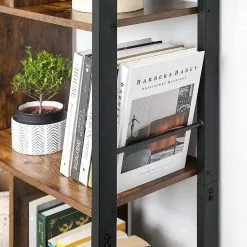 Red Living Regal Niolon II - Braun / Schwarz -Büromöbel Verkaufsgeschäft 1000283953 210813 06354500124 DETAILS P000000001000283953