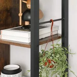 Red Living Regal Niolon II - Braun / Schwarz -Büromöbel Verkaufsgeschäft 1000283953 210813 06354500125 DETAILS P000000001000283953