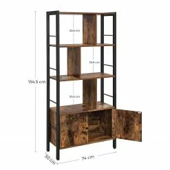 Red Living Regal Niolon II - Braun / Schwarz -Büromöbel Verkaufsgeschäft 1000283953 210813 06354500128 SKETCH DETAILS P000000001000283953 sketch