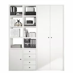 Fredriks Aktenschrank-Kombination Emporio VII - Lack Weiß 8 Fredriks Aktenschrank-Kombination Emporio VII - Lack Weiß -Büromöbel Verkaufsgeschäft 1000284150 211012 165445000033 DETAILS P000000001000284150