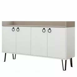 Loftscape Sideboard Dalma - Weiß / Creme