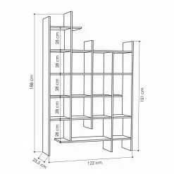 Red Living Regal Illon - Grau 7 Red Living Regal Illon - Grau -Büromöbel Verkaufsgeschäft 1000284398 210809 06093100194 SKETCH DETAILS P000000001000284398 sketch