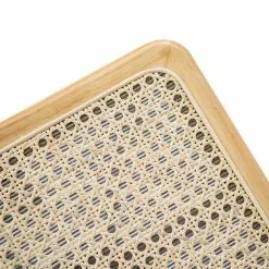 Mørteens Bürostuhl Ramon - Rattan / Buche massiv / Stahl - Beige / Buche / Chrom -Büromöbel Verkaufsgeschäft 1000285156 220524 055 DETAILS P000000001000285156