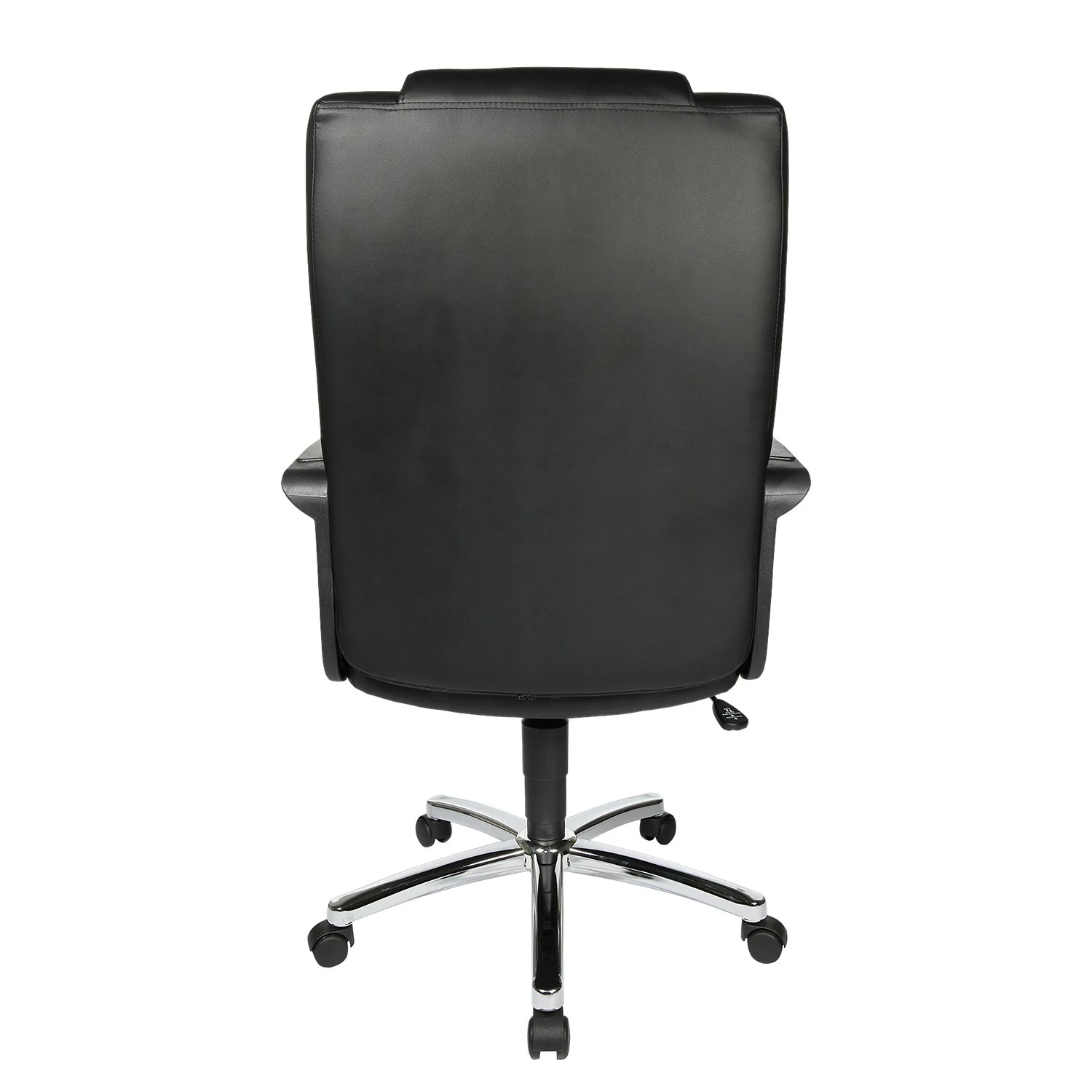 Topstar Chefsessel Comfort Point 10 - Kunstleder / Stahl - Schwarz / Chrom 7 Topstar Chefsessel Comfort Point 10 - Kunstleder / Stahl - Schwarz / Chrom – Bild 5