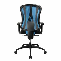 Topstar Bürodrehstuhl Soft Point Syncro - Blau 11 Topstar Bürodrehstuhl Soft Point Syncro - Blau -Büromöbel Verkaufsgeschäft 1000285220 210907 15265100131 DETAILS P000000001000285220