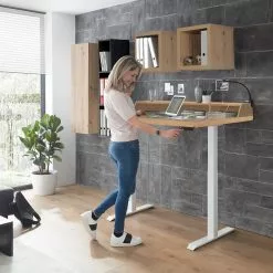 Furnitive Schreibtisch Unieux VII - (Höhenverstellbar) - Weiß -Büromöbel Verkaufsgeschäft 1000285452 210824 14092300065 MOOD DETAILS P000000001000285452 mood