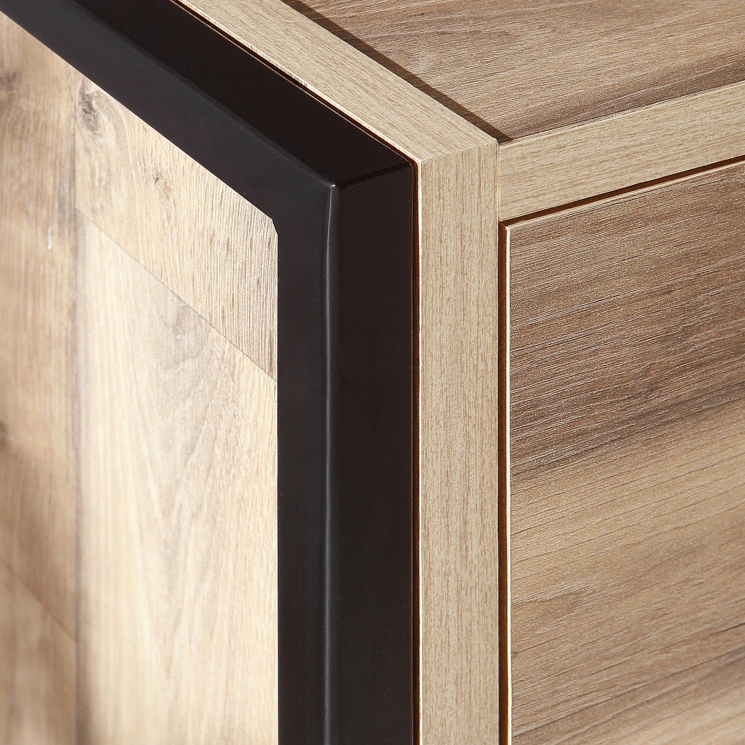 Red Living Sideboard Voru - Stabeiche Dekor / Dunkelgrau 6 Red Living Sideboard Voru - Stabeiche Dekor / Dunkelgrau – Bild 4