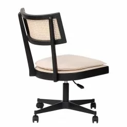 Mørteens Bürostuhl Davik - Webstoff / Esche massiv / Rattan - Creme / Esche Schwarz / Schwarz 10 Mørteens Bürostuhl Davik - Webstoff / Esche massiv / Rattan - Creme / Esche Schwarz / Schwarz -Büromöbel Verkaufsgeschäft 1000288169 220610 040 DETAILS P000000001000288169