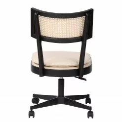 Mørteens Bürostuhl Davik - Webstoff / Esche massiv / Rattan - Creme / Esche Schwarz / Schwarz 11 Mørteens Bürostuhl Davik - Webstoff / Esche massiv / Rattan - Creme / Esche Schwarz / Schwarz -Büromöbel Verkaufsgeschäft 1000288169 220610 045 DETAILS P000000001000288169