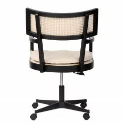 Mørteens Bürostuhl Devon - Webstoff / Esche massiv / Rattan - Creme / Esche Schwarz / Schwarz 11 Mørteens Bürostuhl Devon - Webstoff / Esche massiv / Rattan - Creme / Esche Schwarz / Schwarz -Büromöbel Verkaufsgeschäft 1000288194 220610 045 DETAILS P000000001000288194