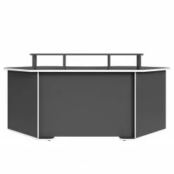 Furnitive Eckschreibtisch Crosswoods I - Anthrazit / Weiß -Büromöbel Verkaufsgeschäft 1000288195 210827 12165000005 DETAILS P000000001000288195