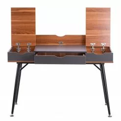 FLHF Schreibtisch Aryn - Anthrazit / Walnuss 16 FLHF Schreibtisch Aryn - Anthrazit / Walnuss -Büromöbel Verkaufsgeschäft 1000289011 210902 09120300239 DETAILS P000000001000289011