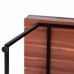 FLHF Schreibtisch Olm - Walnuss Dekor 15 FLHF Schreibtisch Olm - Walnuss Dekor -Büromöbel Verkaufsgeschäft 1000289025 210902 09120700329 DETAILS P000000001000289025