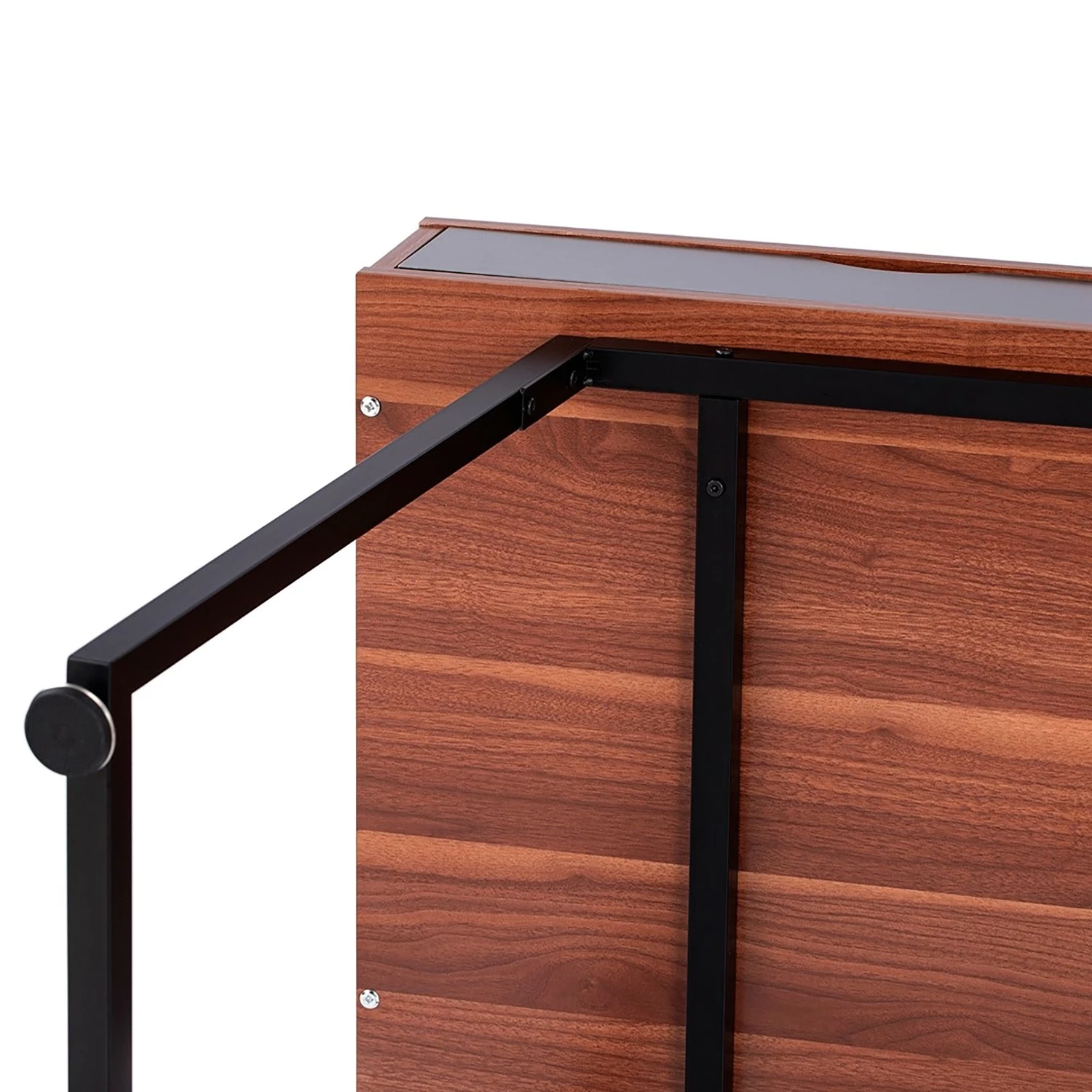 FLHF Schreibtisch Olm - Walnuss Dekor 8 FLHF Schreibtisch Olm - Walnuss Dekor – Bild 6