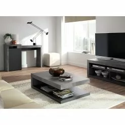 Temahome Schreibtisch Detroit - Wabenplatte - Beton Dekor / Schwarz 12 Temahome Schreibtisch Detroit - Wabenplatte - Beton Dekor / Schwarz -Büromöbel Verkaufsgeschäft 1000289237 210902 12454700003 MOOD DETAILS P000000001000289237 mood