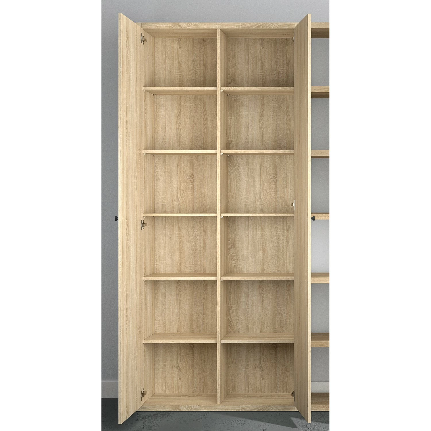 Fredriks Aktenschrank-Kombination Emporio V - Eiche Sonoma Dekor 6 Fredriks Aktenschrank-Kombination Emporio V - Eiche Sonoma Dekor – Bild 4
