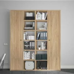 Fredriks Aktenschrank-Kombination Emporio VIII - Eiche Sonoma Dekor -Büromöbel Verkaufsgeschäft 1000289386 210914 13473700135 MOOD DETAILS P000000001000289386 mood