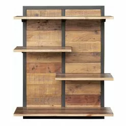 Ars manufacti Wandregal Tamati - Pinie massiv -Büromöbel Verkaufsgeschäft 1000291187 220610 040 DETAILS P000000001000291187