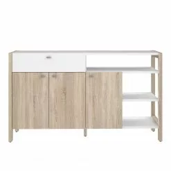 Fredriks Büroset Holvik (4-teilig) - Eiche Sonoma Dekor / Weiß 23 Fredriks Büroset Holvik (4-teilig) - Eiche Sonoma Dekor / Weiß -Büromöbel Verkaufsgeschäft 1000292006 211006 14100800154 DETAILS P000000001000292006