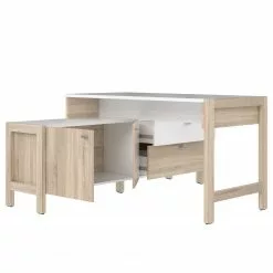 Fredriks Büroset Holvik (4-teilig) - Eiche Sonoma Dekor / Weiß 24 Fredriks Büroset Holvik (4-teilig) - Eiche Sonoma Dekor / Weiß -Büromöbel Verkaufsgeschäft 1000292006 211006 14100800195 DETAILS P000000001000292006